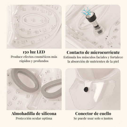 Máscara LED para Cuidado Facial – LunaMask