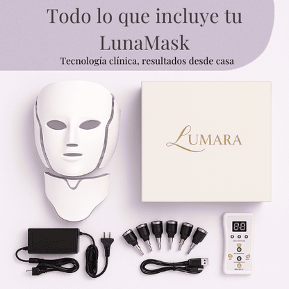 Máscara LED para Cuidado Facial – LunaMask
