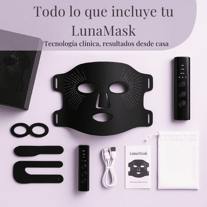 Máscara LED para Cuidado Facial – LunaMask