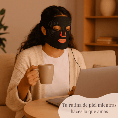 Máscara LED para Cuidado Facial – LunaMask