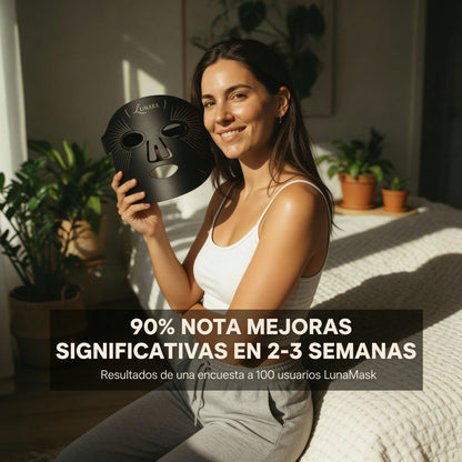 Máscara facial LED de Regeneración Celular