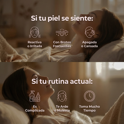 Máscara facial LED de Regeneración Celular